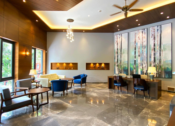 Public Area, Rosefinch Sarovar Portico Bhimtal, Nainital