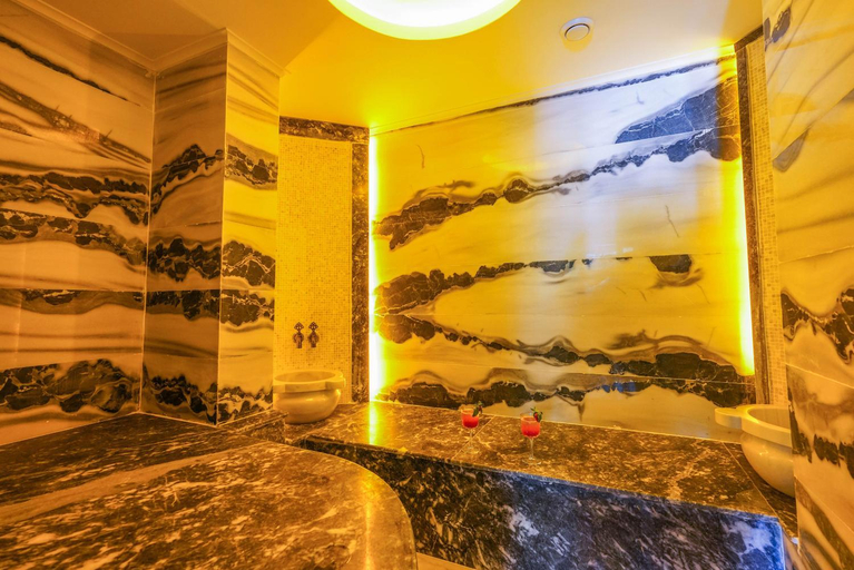 Bathroom 4, Likya Gardens Hotel, Kaş