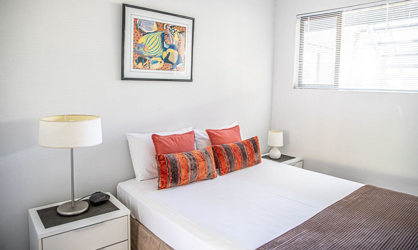 Bedroom 2, Beachfront Terraces, Douglas