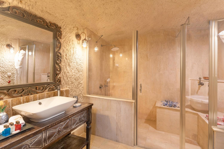 Bathroom 5, Elysion Cave Suites, Ürgüp