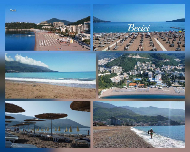 Beach, Apartments Bloom Becici