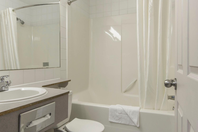 Bathroom 2, Econo Lodge  Inn & Suites, Division No. 2