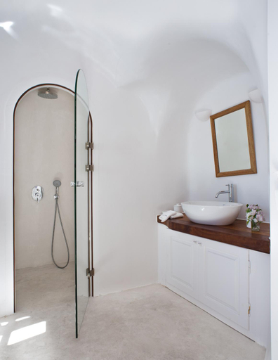 Bathroom 2, Perivolas Hotel, South Aegean