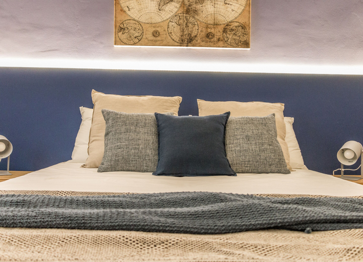 Bedroom 2, Ghiberti Apartments - Persian Blue, Trieste