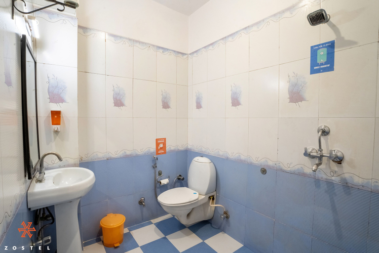 Bathroom 5, Zostel Udaipur - Hostel, Udaipur