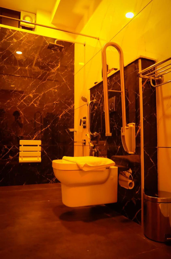 Bathroom 2, Hotel New York Square, Kottayam