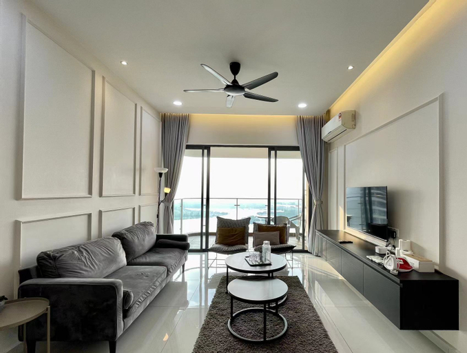 Bedroom 3, Modern Seaview Near CIQ Johor Bahru 3B3B, Johor Bahru