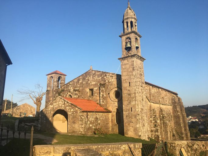 Exterior view 2, Monasterio de Moraime, A Coruña