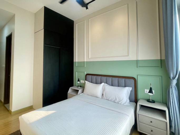 Bedroom 2, Modern Seaview Near CIQ Johor Bahru 3B3B, Johor Bahru