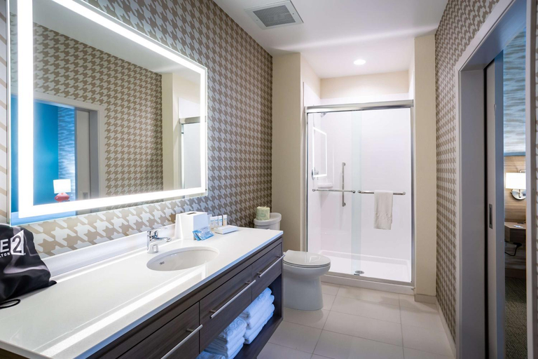 Bathroom 4, Home2 Suites by Hilton Pflugerville, Travis