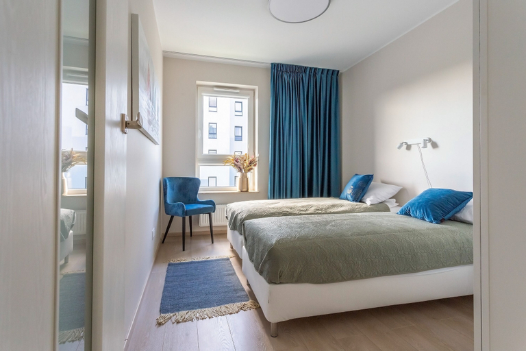 Bedroom 2, Betty by Q4Apartments, Gdańsk City
