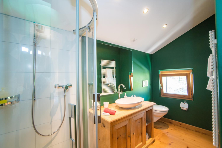 Bathroom 2, Hotel Sonne Fex Alpine Hideaway, Maloja