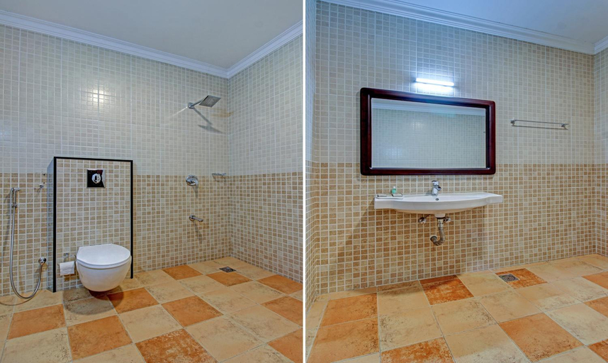 Bathroom 5, Treebo Premium Travancore Palace Cherthala, Alappuzha