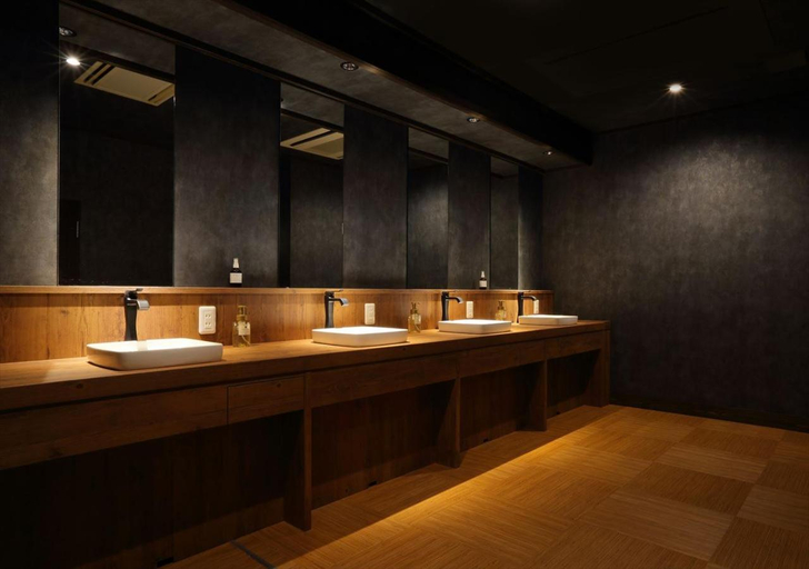Bathroom 4, Oyado Morinone, Kaminoyama