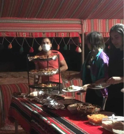 Food & Drinks 5, Bedouin host camp& with tour, Aqaba