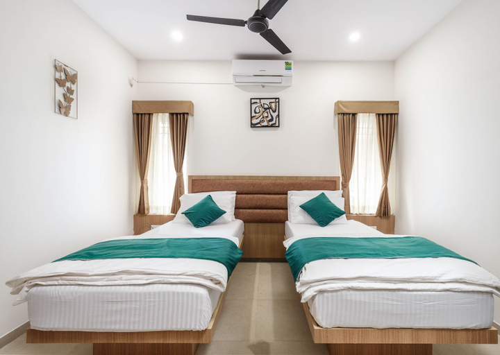 Bedroom 2, The Signature Serviced Apartment, Bangalore