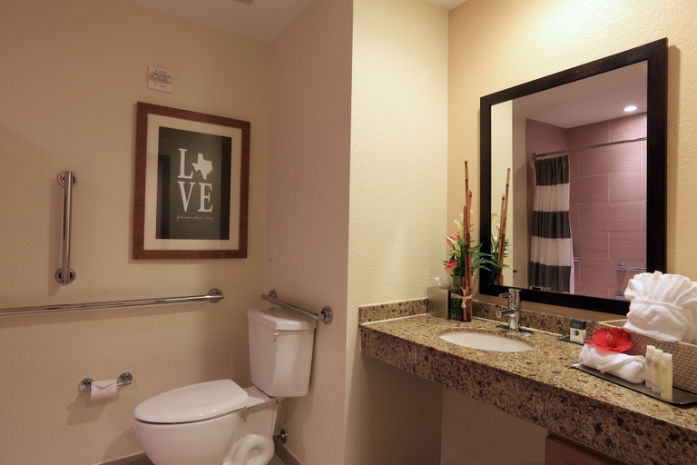 Bathroom 5, DoubleTree by Hilton Hotel Galveston Beach, Galveston