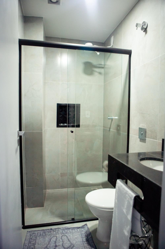 Bathroom, Hotel Mamma Mia, Aparecida