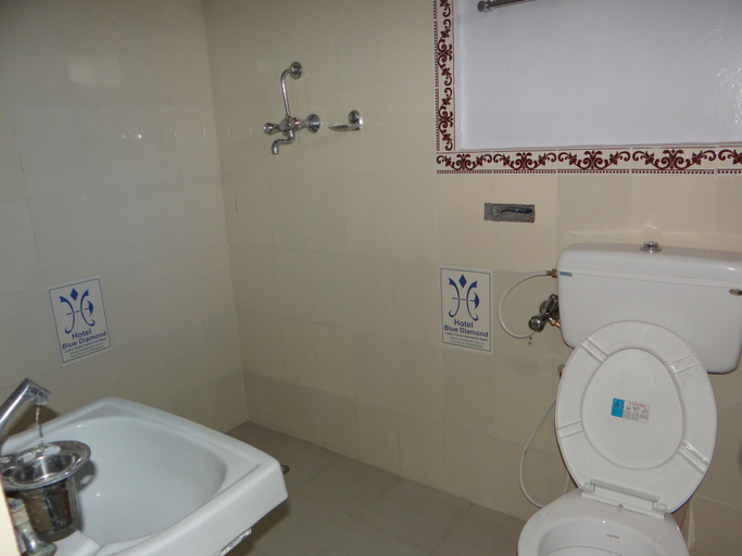 Bathroom 3, Hotel Blue Diamond, Bagmati