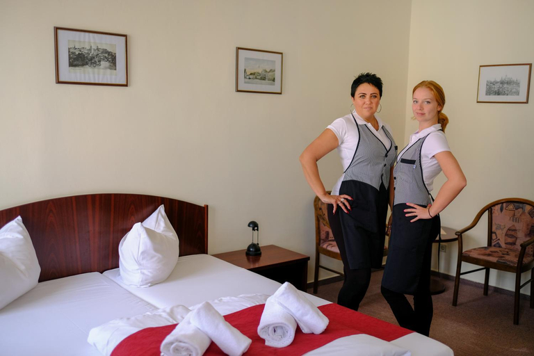 Bedroom, Hotel U Bileho kone, Sokolov