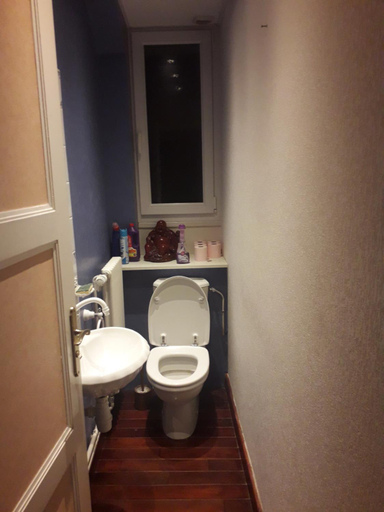 Bathroom, Chambre meublee au cœur de ville - chez l'habitant, Saône-et-Loire