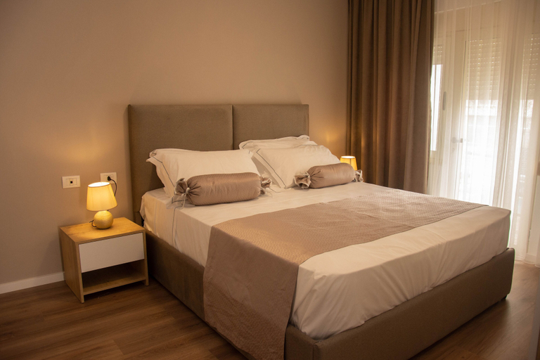 Bedroom 3, Wave Beachfront Apartments, Durrësit