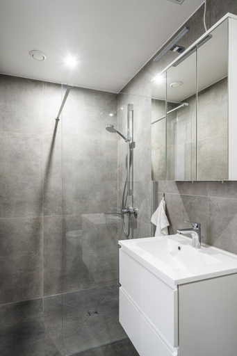 Bathroom 3, Kaneder Hof - Self Check-in, Aichach-Friedberg