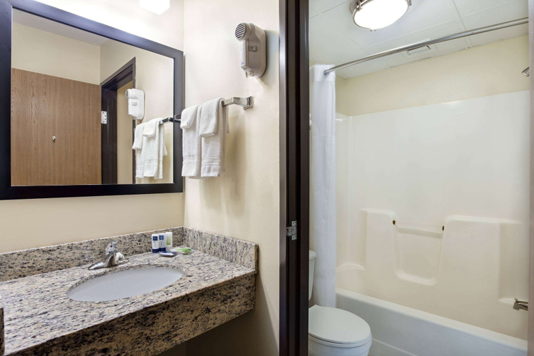 Bathroom 4, AmericInn by Wyndham Tomah, Monroe
