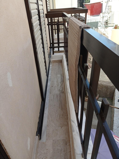 Balcony/terrace 5, Guest House Pauline, South Aegean