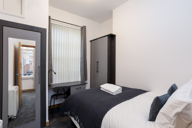 Bedroom 2, Oxford Row Apartments Leeds City Centre, Leeds