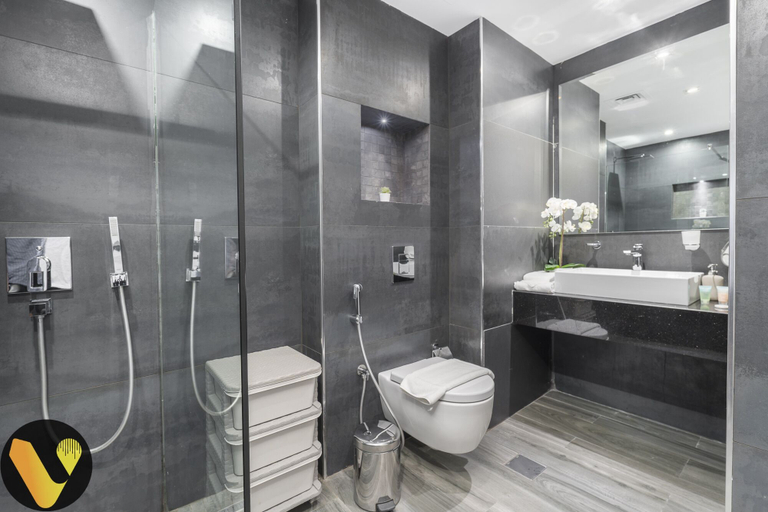 Bathroom 3, Jumeirah Beach Residence beach access, Dubai