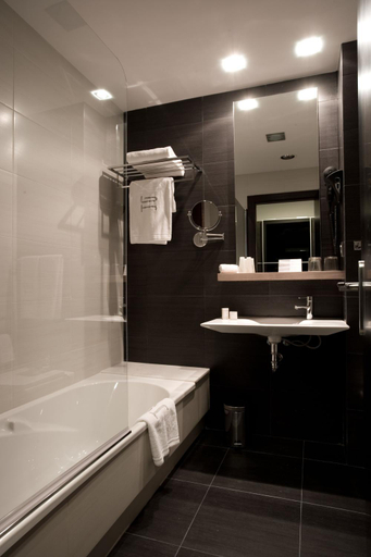 Bathroom 5, Hotel-Spa Bienestar Moana, Pontevedra