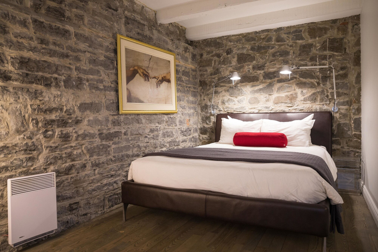 Bedroom 3, Hotel Le Priori, Communauté-Urbaine-de-Québec