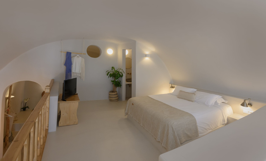 Bedroom 4, Elements Cave Suites, South Aegean