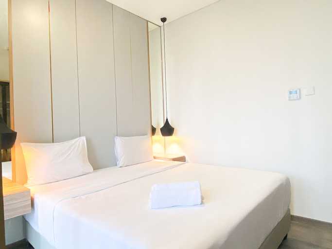 Bedroom 1, Elegant And Comfort 1Br Sudirman Suites Apartment, Central Jakarta