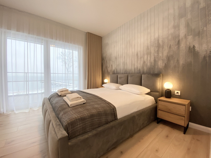 Bedroom, Nautica Resort by Q4 Apartments, Giżycko