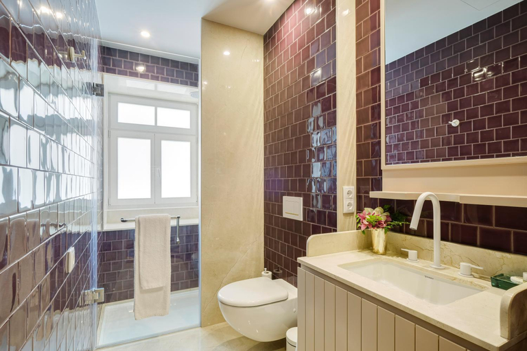 Bathroom, Vila na Praia Foz Luxury Apartments, Porto