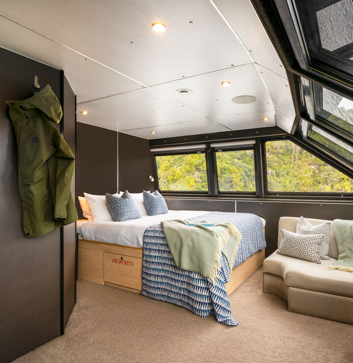 Bedroom 3, Fiordland Discovery, Southland