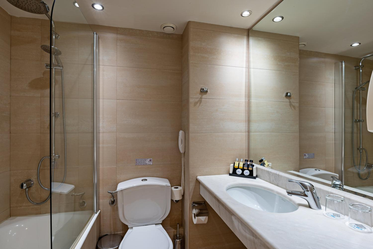Bathroom 5, Minos Hotel, Crete