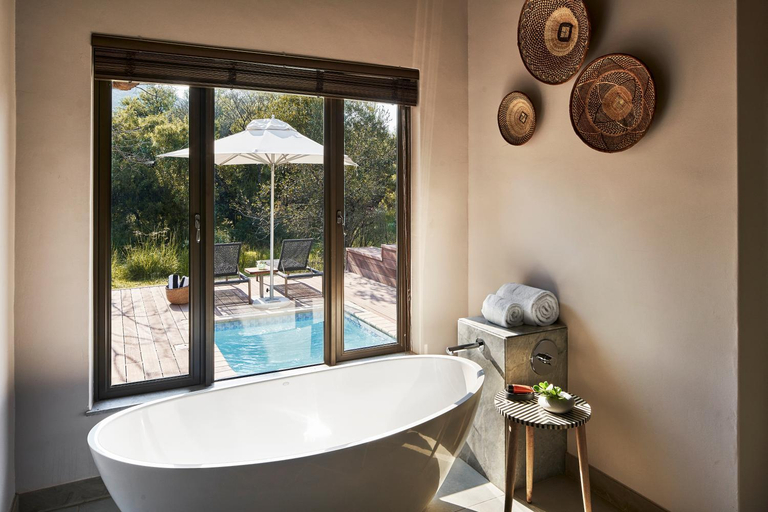 Bathroom 5, Letamo at Qwabi Private Game Reserve by NEWMARK, Waterberg