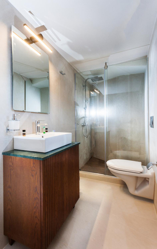 Bathroom 3, Ali Vafi's Villa - Heated Jacuzzi & Indoor Pool, Crete