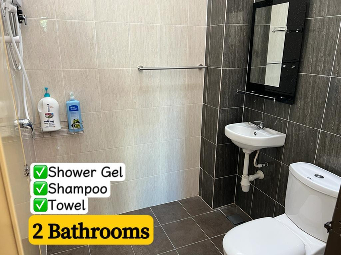 Bathroom 3, LeGreene[10-17pax] Near LostWorld, Kinta