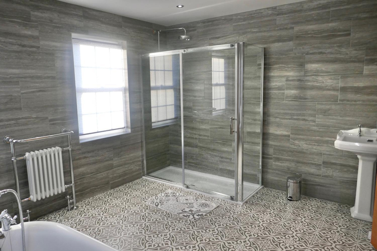 Bathroom 3, Marehay Hall Farm, Derbyshire