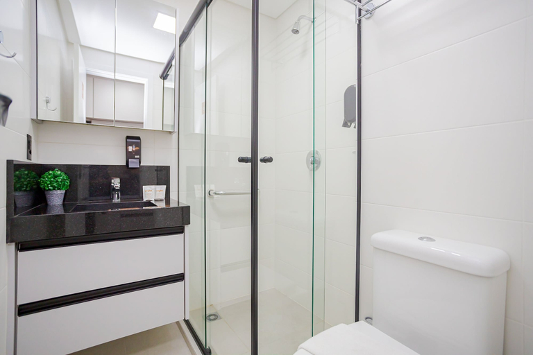Bathroom 3, Condomínio CWBe Residence, Curitiba