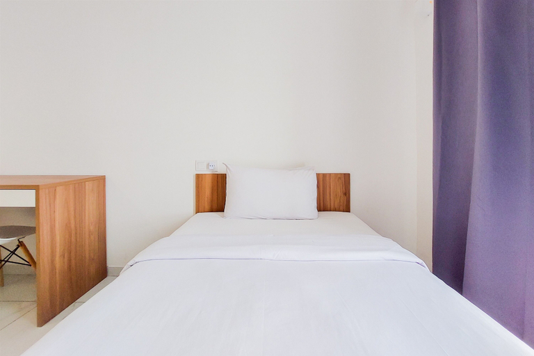 Bedroom 3, Restful And Cozy Studio Sky House Alam Sutera Apartment, Tangerang