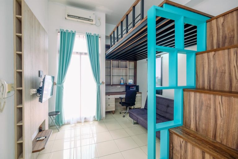 Bedroom 5, Best Homey And Cozy Studio At Dave Apartment, Depok