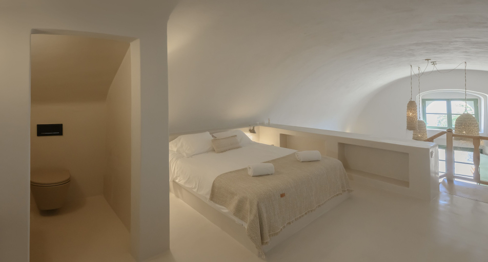 Bedroom 2, Elements Cave Suites, South Aegean