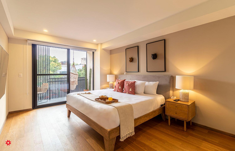 Bedroom 3, Casa Colima by Kukun, Mexico City