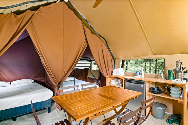 Bedroom 3, Huttopia Lake George - Adirondacks, Warren