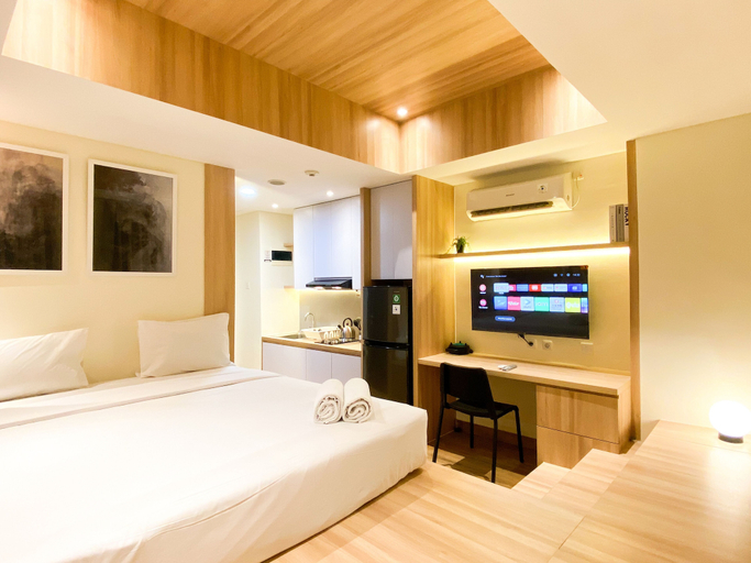 Bedroom 4, Good And Cozy Studio At Pollux Chadstone Apartment, Cikarang